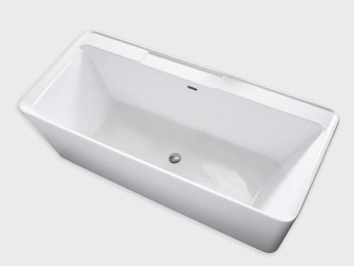 kaskade 71.25 x 32 soaking tub top view white carver bathtubs