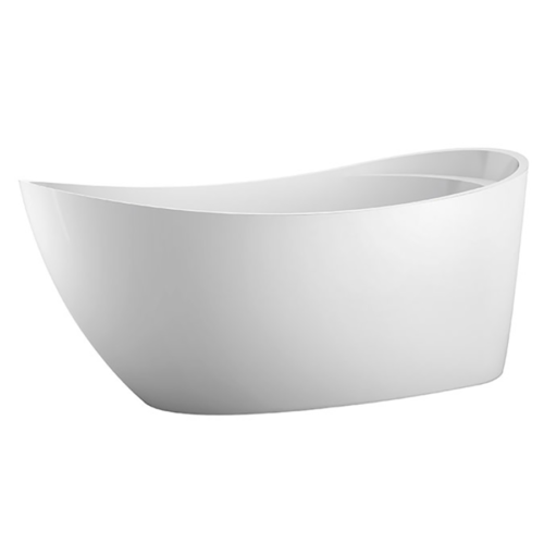 Fiji 67"x30" freestanding soaking tub front view carver bathtubs