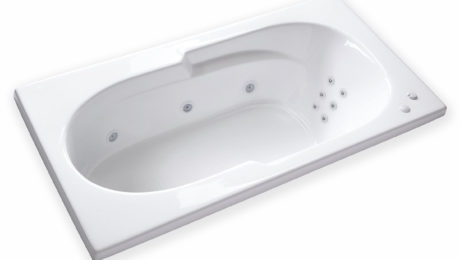 Jet Whirlpool Bathtub w/ Heater