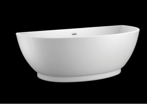 Trinity 69”x31” Black Background Manufacturers Image Side View Carver Bathtubs