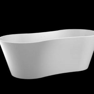Bliss 68.5”x30” Black Background Manufacturers Image Side View Carver Bathtubs