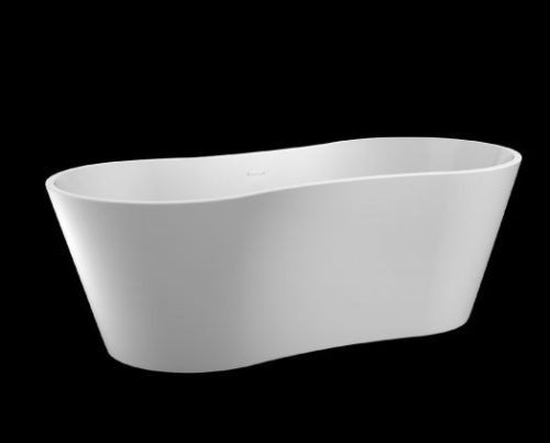 Bliss 68.5”x30” Black Background Manufacturers Image Side View Carver Bathtubs