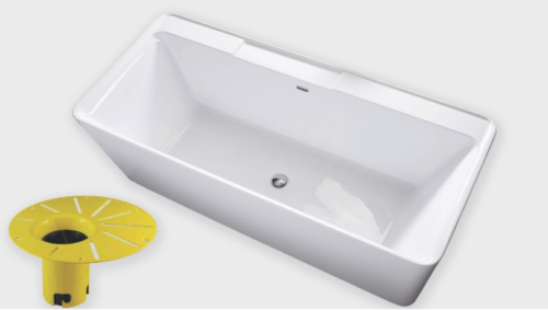 tub drop in drain carver bathtubs