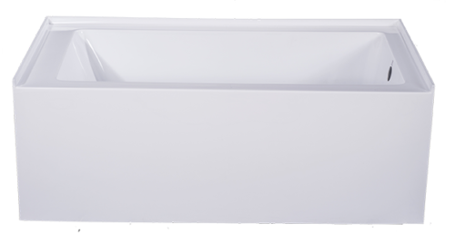 ALR6632 Alcove Bathtub 66"x 32" White, Right End Drain - Image 5