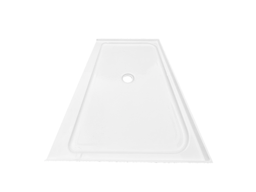 SP6034 White Rectangle Center Drain Shower Pan - Image 2