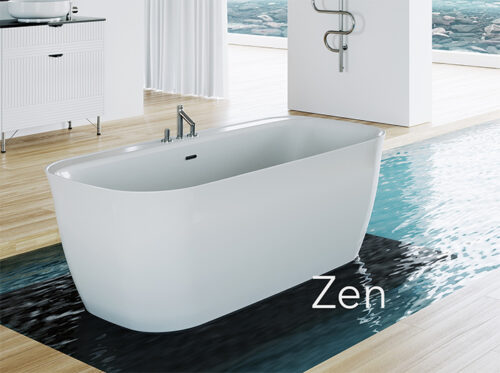 Zen 63″ Freestanding Bathtub