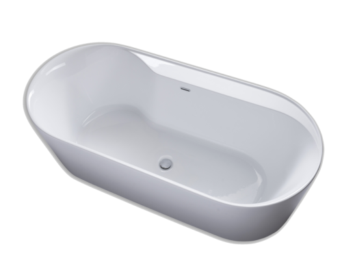 Amur II  72″ Freestanding Bathtub - Image 3