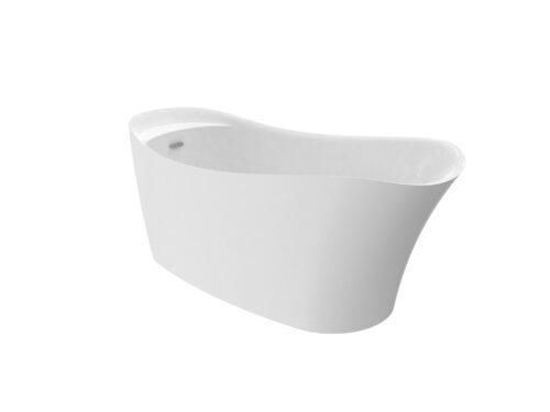 Serenity II 69″ Freestanding Soaking Tub - Image 2