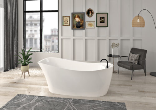 Serenity II 69″ Freestanding Soaking Tub